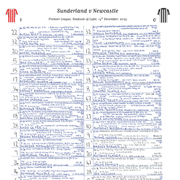 FÚTBOL Premier League. Sunderland v Newcastle United, Stadium of Light, 14 de diciembre de 2025. John Murray