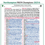RUGBY UNION Gallagher Prem Final 2026. Northampton Saints v Exeter Chiefs, Allianz Stadium, Twickenham. 20 June 2026. Nick Mullins.
