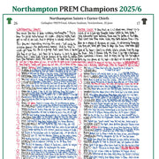 RUGBY UNION Final Gallagher Prem 2026. Northampton Saints contra Exeter Chiefs, Allianz Stadium, Twickenham. 20 de junio de 2026. Nick Mullins.