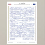 GOLF 45th Ryder Cup Bethpage Black Course Bethpage National Park New York 26- 28 September 2025. John Murray. A3 Print