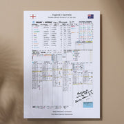 CRICKET England v Australia The Ashes Fifth Test The Oval London. July 27 to 31 2023. Andy Zaltzman A3 Print Only