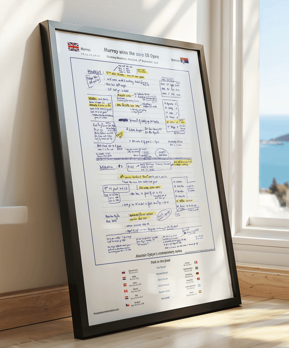 TENNIS US Open Men's Final Andy Murray v Novak Djokovic, Flushing Meadows, New York, 11 September, 2012. Alastair Eykyn