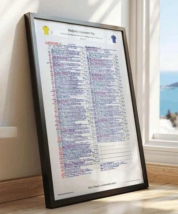 FOOTBALL Watford v Leicester City, Championship Playoff Semi Final, Second Leg, Vicarage Road, 12 May, 2013. Dan O'Hagan