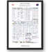 CRICKET England v New Zealand ICC Cricket World Cup Final Lord’s London. July 14 2019. Andy Zaltzman A3 Framed Print