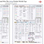 CRICKET England v New Zealand ICC Cricket World Cup Final Lord’s London. July 14 2019. Andy Zaltzman - Picture Frames