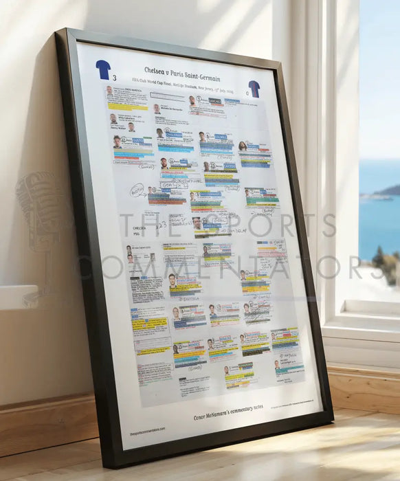 FOOTBALL FIFA Club World Cup Final FOOTBALL Chelsea v Paris St Germain MetLife Stadium New Jersey 13 July 2025. Conor