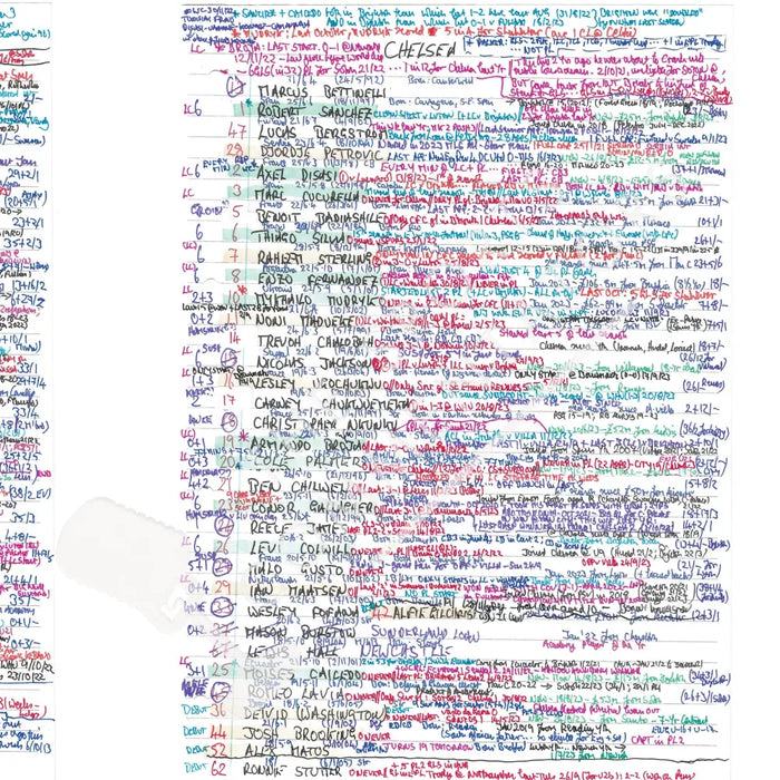 FOOTBALL Fulham v Chelsea Premier League Craven Cottage 2 October 2023. Peter Drury. Picture Frames