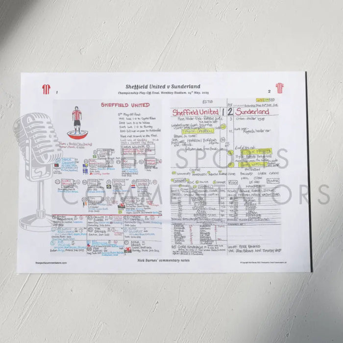 FOOTBALL Sheffield United v Sunderland. Championship Playoff Final. Wembley Stadium. 24 May 2025. Nick Barnes. Picture