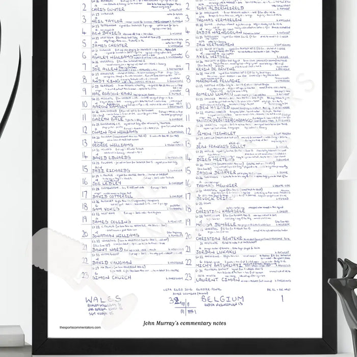 FOOTBALL Wales v Belgium UEFA European Championship Quarter Final Stade Pierre Mauroy Lille. 1st July 2016. John