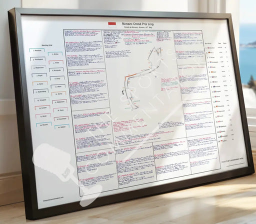 Formula 1 Monaco Grand Prix Circuit de Monaco 26 May 2019. David Croft. Picture Frames