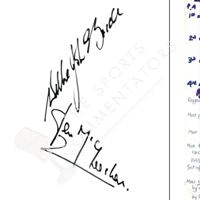 RUGBY UNION 1974 British Lions The Invincibles. Signed Limited Edition. Nigel Starmer-Smith. Picture Frames