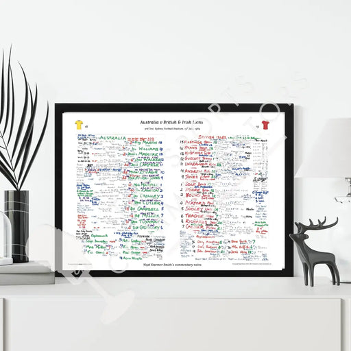 RUGBY UNION Australia v British & Irish Lions Lions Tour Third Test Sydney Football Stadium. July 15 1989. Nigel