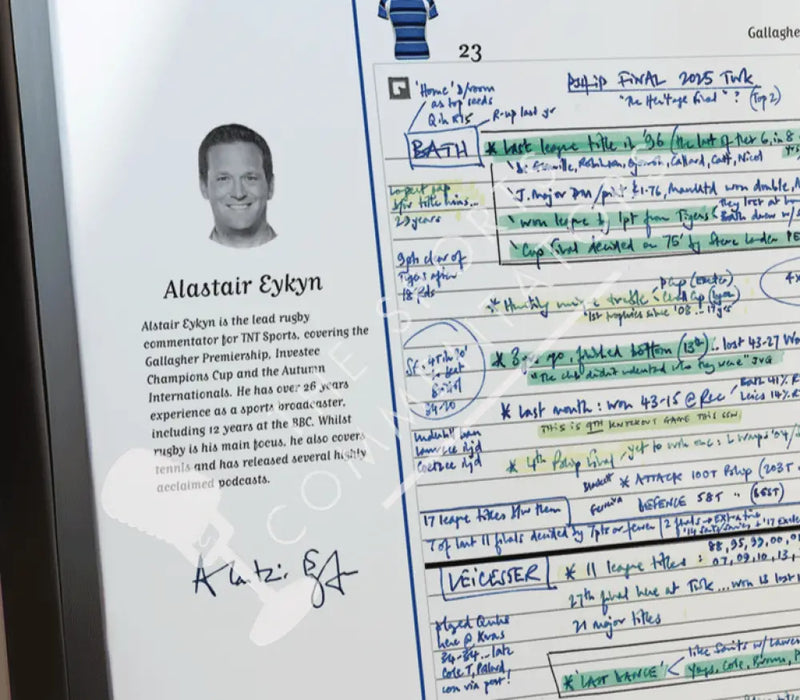 RUGBY UNION Bath Rugby v Leicester Tigers Premiership Final Allianz Stadium Twickenham 14 June 2025. Alastair Eykyn. A2