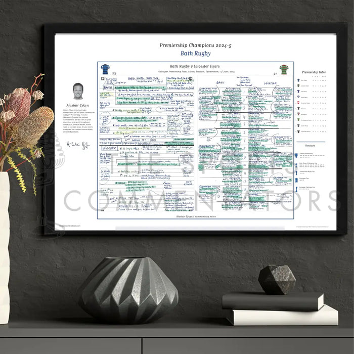 RUGBY UNION Bath Rugby v Leicester Tigers Premiership Final Allianz Stadium Twickenham 14 June 2025. Alastair Eykyn.