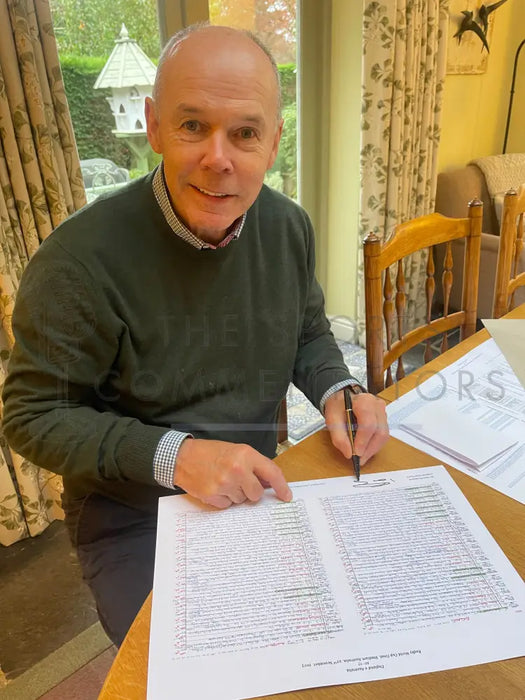 RUGBY UNION *Clive Woodward Signed Limited Edition* England v Australia Rugby World Cup Final Stadium Australia Sydney.