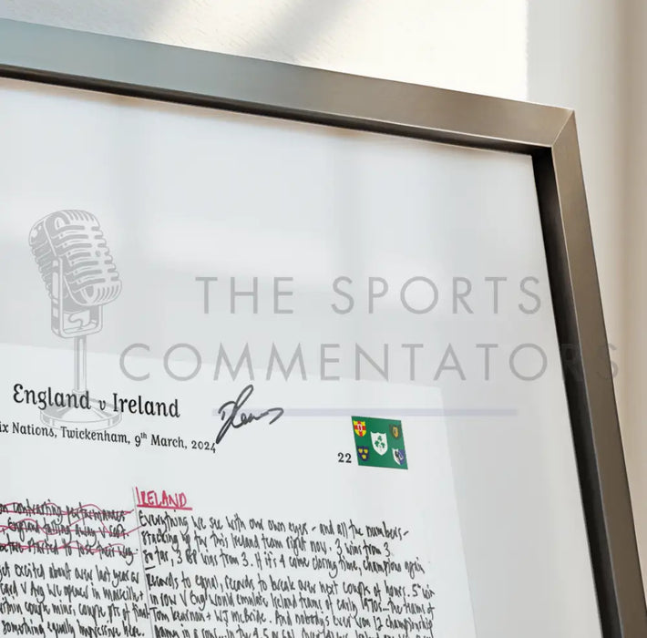 RUGBY UNION *Danny Care 100 Cap Limited Edition* England v Ireland Six Nations Twickenham London. March 9 2024. Nick