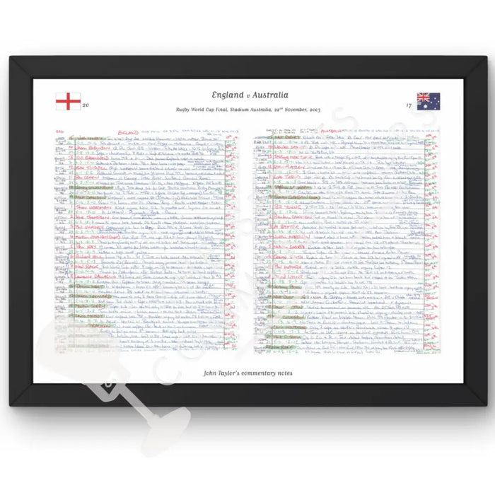 RUGBY UNION England v Australia Rugby World Cup Final Stadium Australia Sydney. November 22 2003. John Taylor. A3