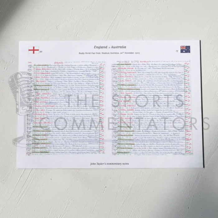 RUGBY UNION England v Australia Rugby World Cup Final Stadium Australia Sydney. November 22 2003. John Taylor. A3