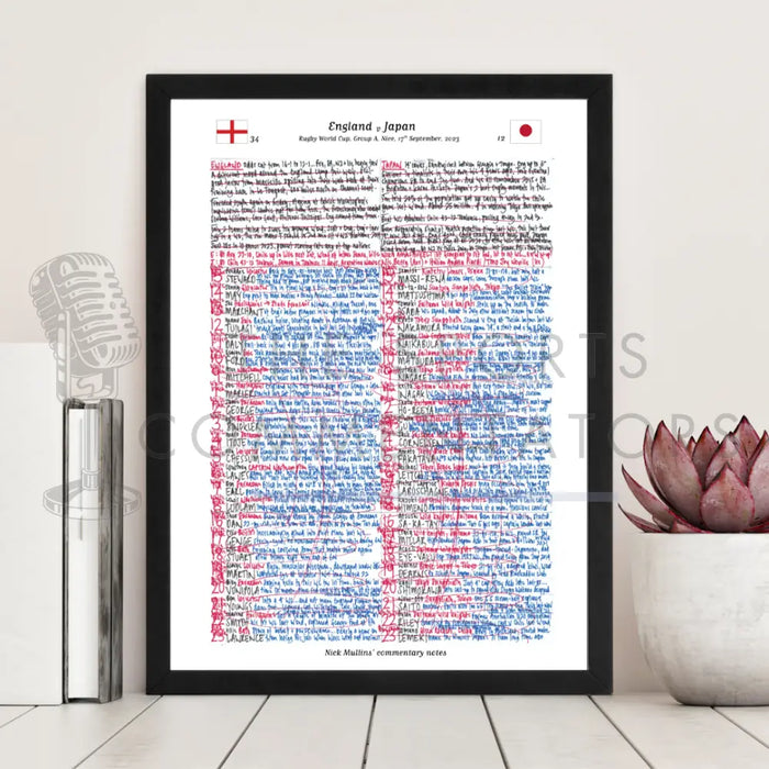 RUGBY UNION England v Japan Rugby World Cup Stade de Nice Nice. September 17 2023. Nick Mullins. Picture Frames