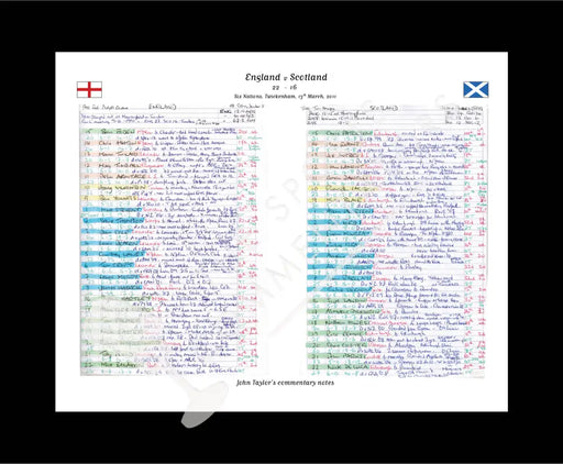 RUGBY UNION England v Scotland Six Nations Twickenham London. 2011. John Taylor.
