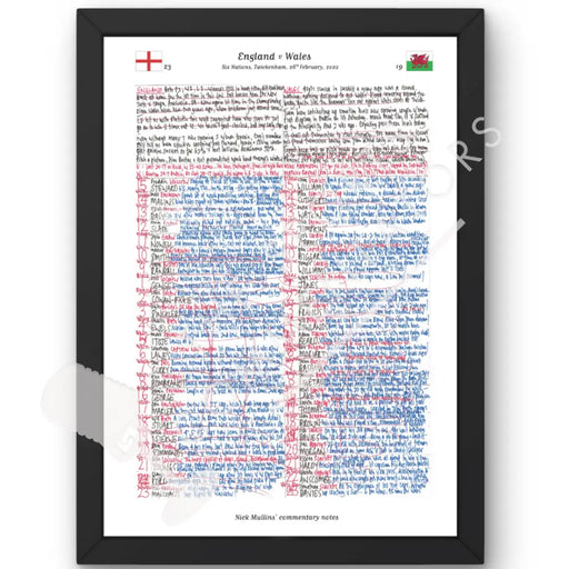 RUGBY UNION England v Wales Six Nations Twickenham London. February 26 2022. Nick Mullins.