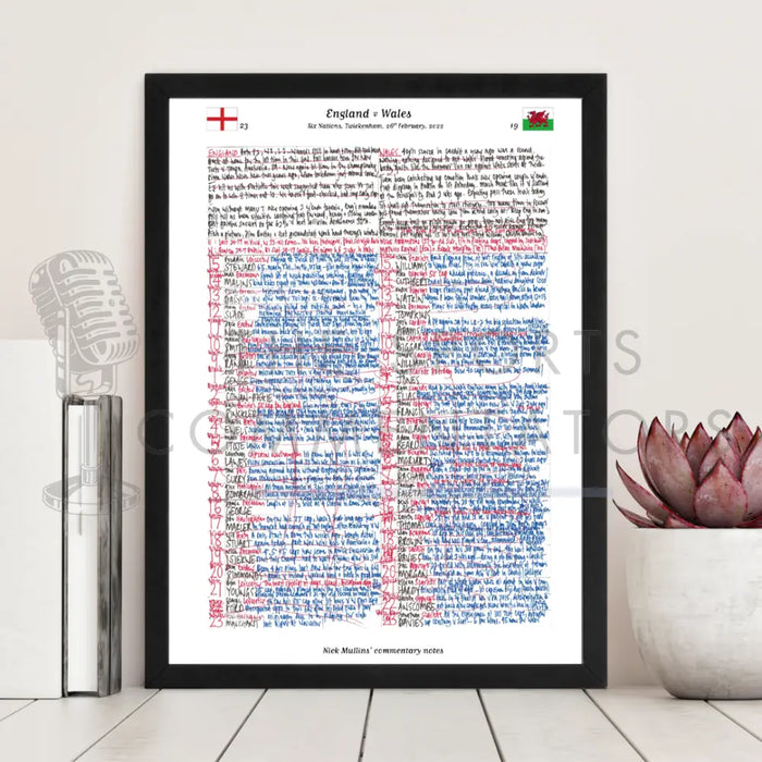 RUGBY UNION England v Wales Six Nations Twickenham London. February 26 2022. Nick Mullins.