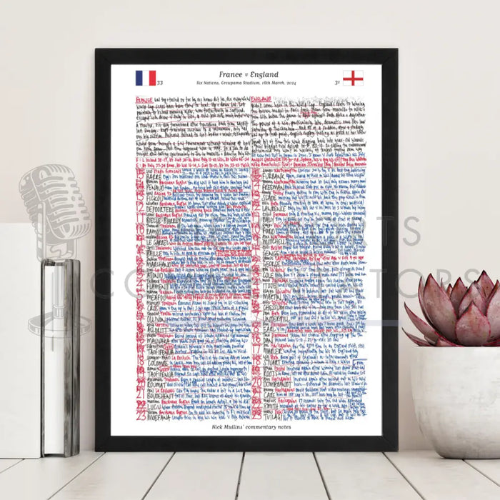 RUGBY UNION France v England Six Nations Groupama Stadium Lyon. March 16 2024. Nick Mullins.