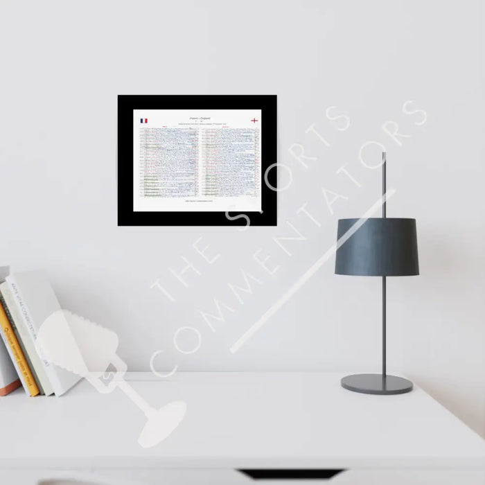 RUGBY UNION France v England Rugby World Cup Semi-Final Stadium Australia Sydney. November 16 2003. John Taylor. A3