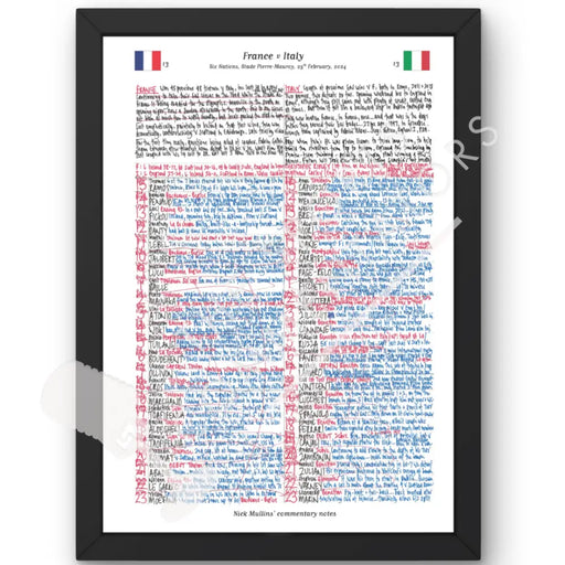 RUGBY UNION France v Italy Six Nations Decathlon Arena Lille. February 25 2024. Nick Mullins.