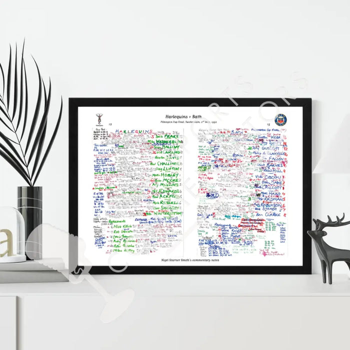 RUGBY UNION Harlequins v Bath Pilkington Cup Final Twickenham London. May 2 1992. Nigel Starmer-Smith.