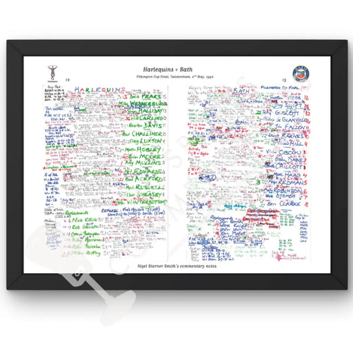 RUGBY UNION Harlequins v Bath Pilkington Cup Final Twickenham London. May 2 1992. Nigel Starmer-Smith.
