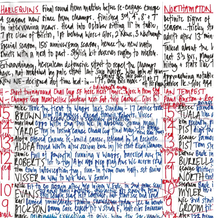 RUGBY UNION Harlequins v Northampton Twickenham Stoop London. October 8 2016. Nick Mullins.