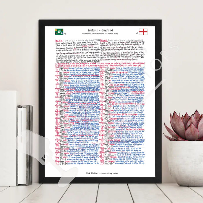 RUGBY UNION Ireland v England Six Nations Aviva Stadium Dublin. March 18 2023. Nick Mullins.