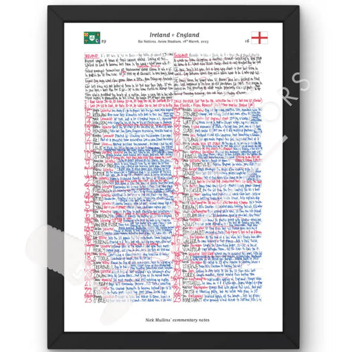 RUGBY UNION Ireland v England Six Nations Aviva Stadium Dublin. March 18 2023. Nick Mullins.