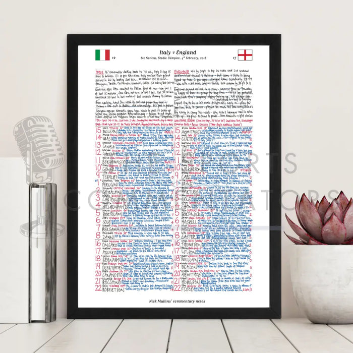 RUGBY UNION Italy v England Six Nations Stadio Flaminio Rome. Febuary 14 2010. Nick Mullins.