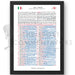RUGBY UNION Italy v England Six Nations Stadio Flaminio Rome. Febuary 14 2010. Nick Mullins. A3 Framed Print