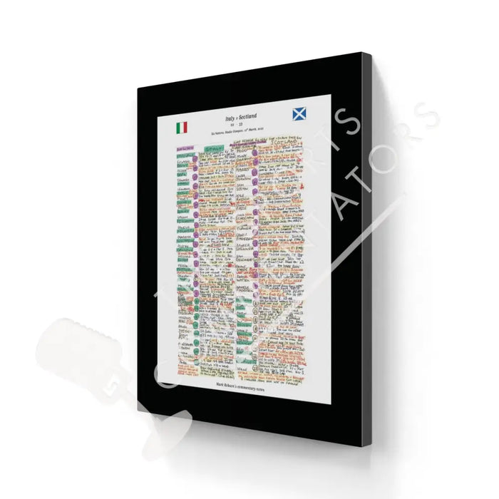 RUGBY UNION Italy v Scotland Six Nations Stadio Olimpico Rome. March 12 2022. Mark Robson.