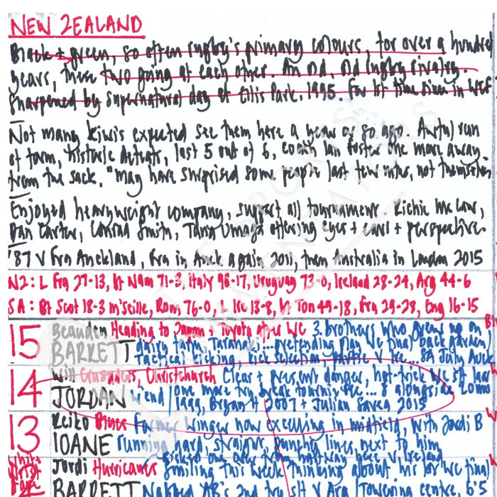 RUGBY UNION New Zealand v South Africa Rugby World Cup Final Stade de France Paris. October 28 2023. Nick Mullins.