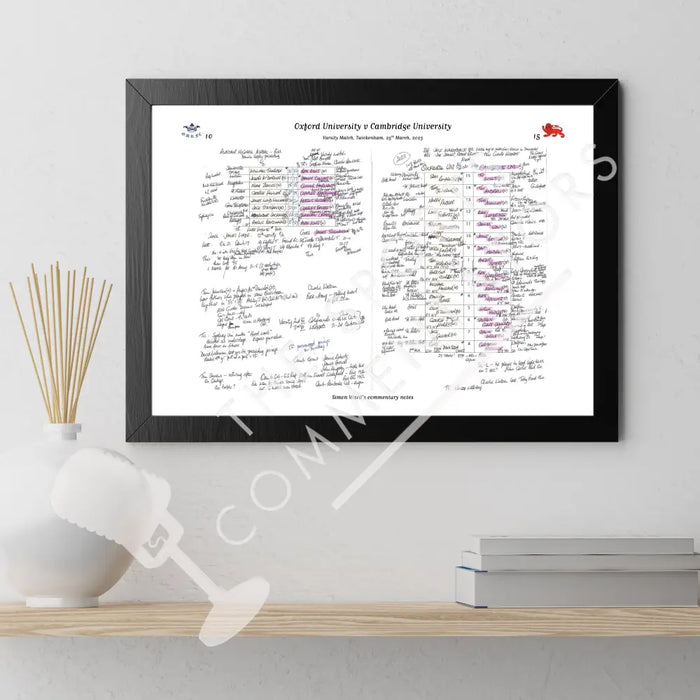 RUGBY UNION Oxford v Cambridge Mens Varsity Match Twickenham London. April 2 2022. Simon Ward. Picture Frames