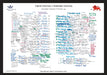 RUGBY UNION Oxford v Cambridge Varsity Match Twickenham London. Dec 6 1994. Nigel Starmer-Smith. A3 Framed Print