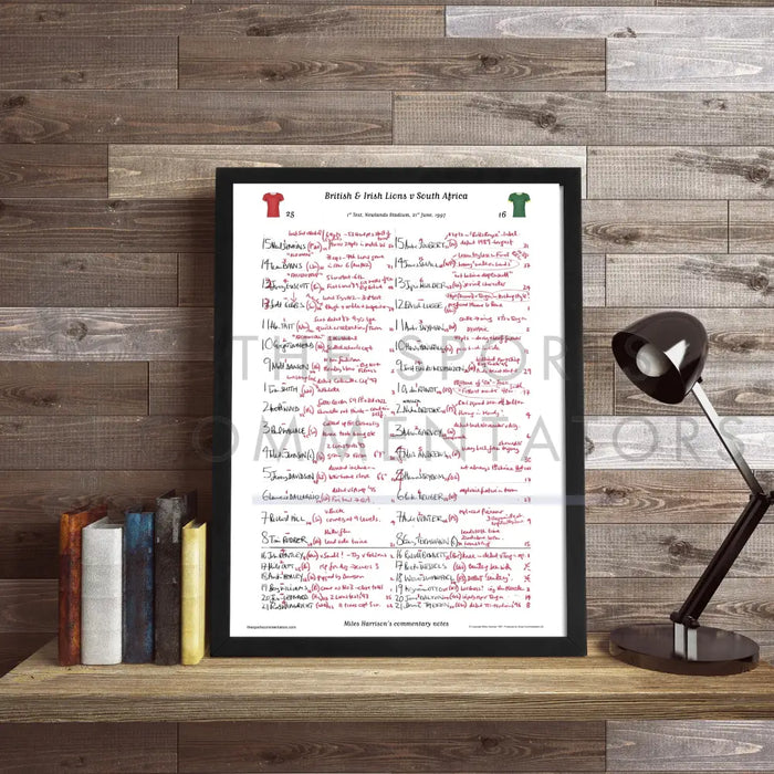 RUGBY UNION South Africa v British & Irish Lions Lions Tour 1st Test Newlands Stadium Cape Town. June 21 1997. Miles