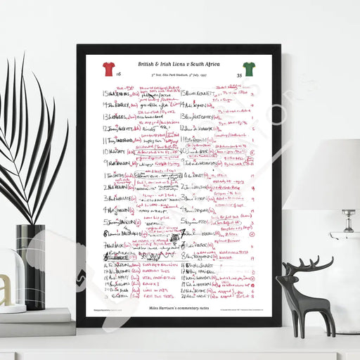 RUGBY UNION South Africa v British & Irish Lions Lions Tour 3rd Test Ellis Park Stadium Johannesburg. July 5 1997.