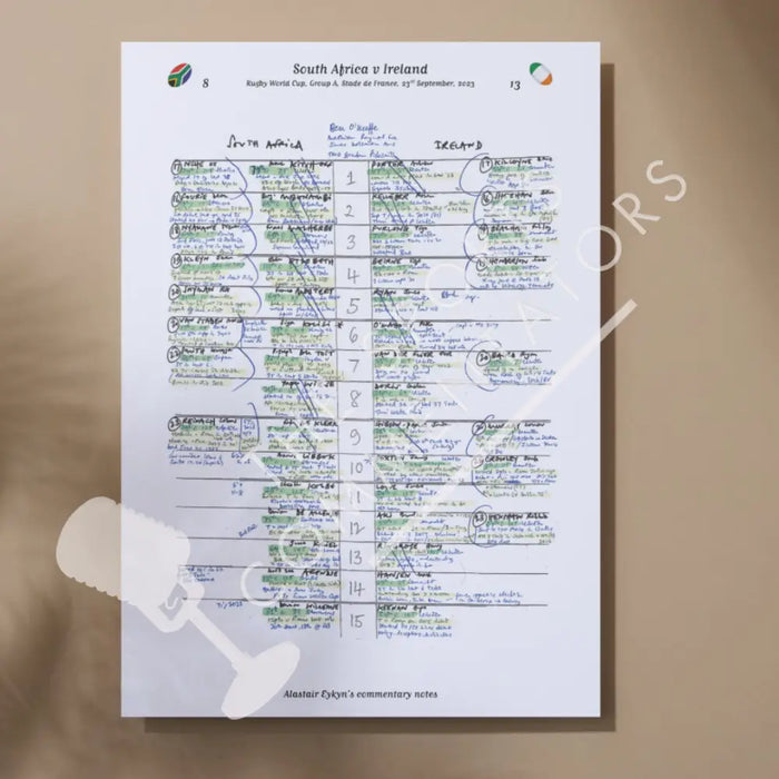 RUGBY UNION South Africa v Ireland Rugby World Cup Group A Stade de France Paris. 23 September 2023. Alastair Eykyn.