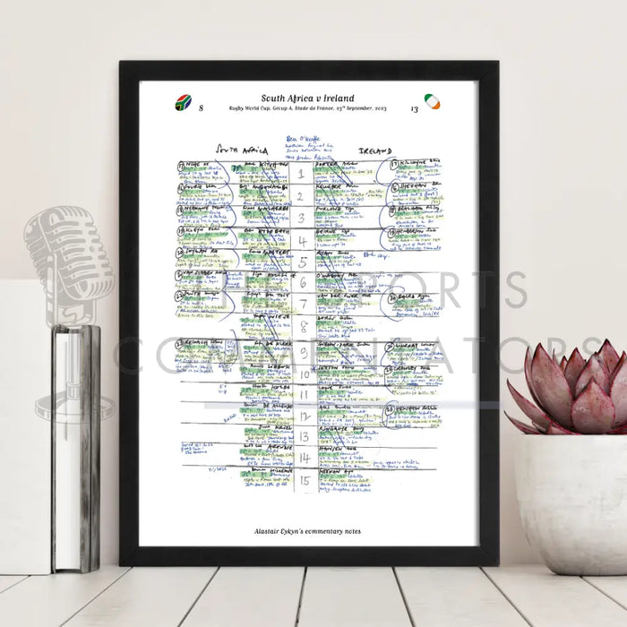 RUGBY UNION South Africa v Ireland Rugby World Cup Group A Stade de France Paris. 23 September 2023. Alastair Eykyn.