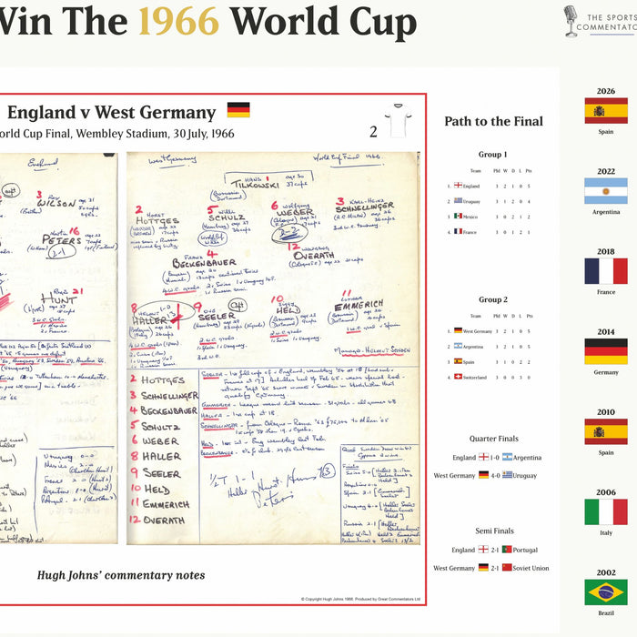 FOOTBALL England v Germany, World Cup Final, Wembley, July 30, 1966. Hugh Johns
