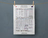 Tea Towel: Cricket World Cup Final England v New Zealand Lord’s 2019. Andy Zaltzman Tea Towel