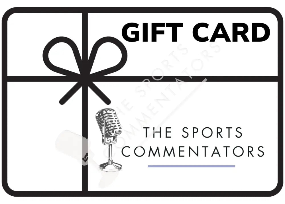 The Sports Commentators Gift Card gift card
