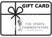 The Sports Commentators Gift Card gift card